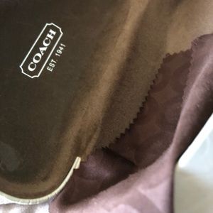 Coach Accessories - Coach Sunglass Case with wiper towel. Coach Accessories - Coach Sunglass Case with wiper towel.